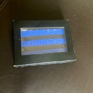 Addis’s Blue & Black Belt Buckle